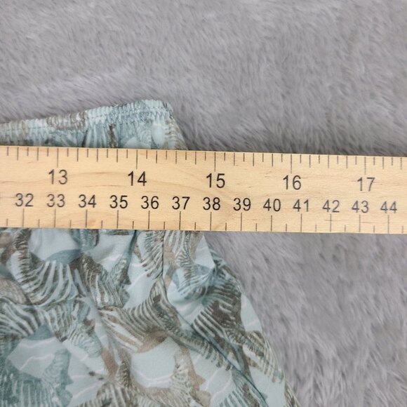 PrAna‎ Seaside Safari Mariya Blue Green Athletic Shorts Zebra Size Small Shorts - Picture 4 of 9